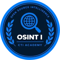 Open Source Intelligence (OSINT) badge